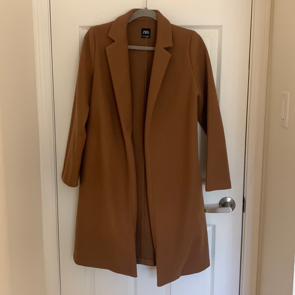 Brown Zara coat